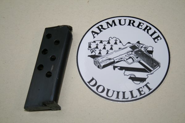 Chargeur d'occasion pour pistolet Manufrance Le Français Police calibre 6,35