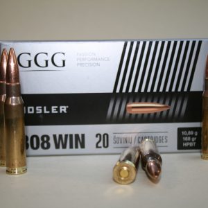 Munitions GGG 308Win ogives Sierra HPBT 168GR