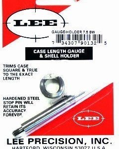 Lee Case Length Gauge et Shell Holder 7,5 Swiss (90132)