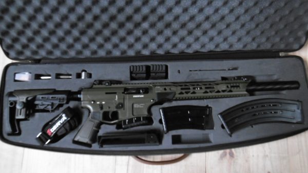 Fusil semi-automatique DERYA MK-12 AS-103SF Noir/Vert cal.12/76