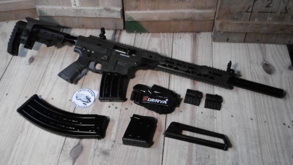 Fusil semi-automatique DERYA MK-12 AS-103SF Noir/Vert cal.12/76 – Image 5
