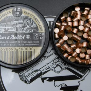 100 Amorces Revolver poudre noir Sellier Bellot 4.0