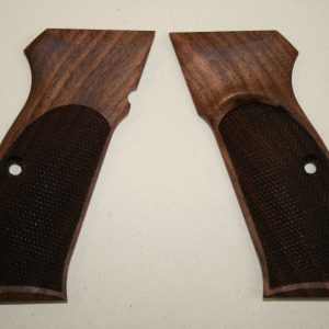 Plaquettes bois quadrillées pour pistolet CZ 75B et 85 (CZ11-1)