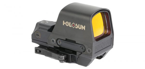 Point rouge Holosun Reflex Dot HS 510 C Noir  Réticule Vert (Solaire)