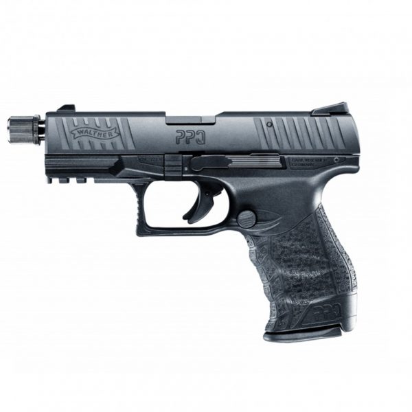 Walther PPQ M2 Tactical 22LR canon 4,6" avec adaptateur