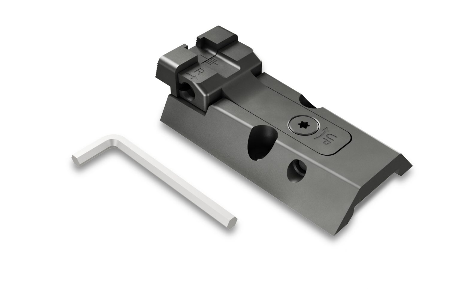 HAUSSE REGLABLE AVEC PLATINE NOIRE CANIK Armurerie Douillet