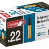 Aguila Subsonique HP 38 grains  Cal 22lr / 50 Munitions