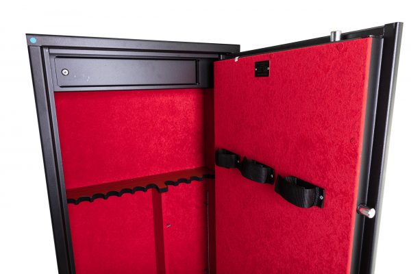 Coffre fort RIETTI pour 11+3 armes ou 6 armes + 2 étagères- 1500x700x330 mm - Porte et parois 3 mm à clefs – Image 4