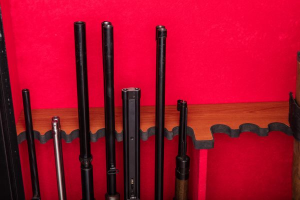 Coffre fort RIETTI pour 11+3 armes ou 6 armes + 2 étagères- 1500x700x330 mm - Porte et parois 3 mm à clefs – Image 5