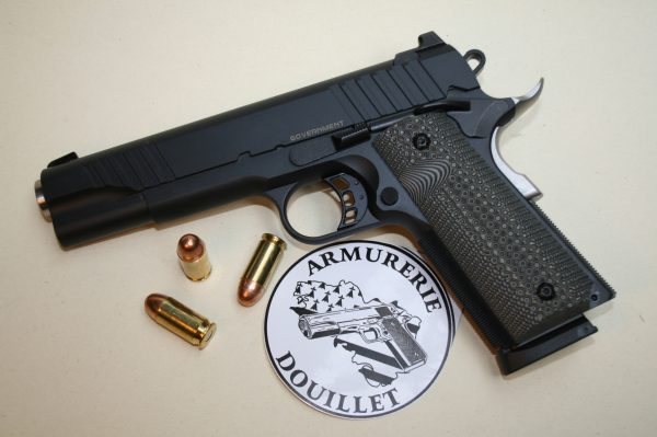 Pistolet Bul 1911 Government Bull Barrel calibre 45 ACP noir 5 POUCES
