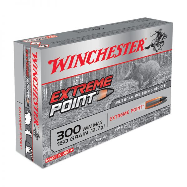 Winchester 300WM,EXTREME POINT,150gr, boite de 20