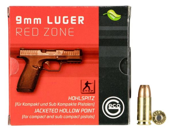 GECO cal 9x19 mm Luger 124gr JHP par 20