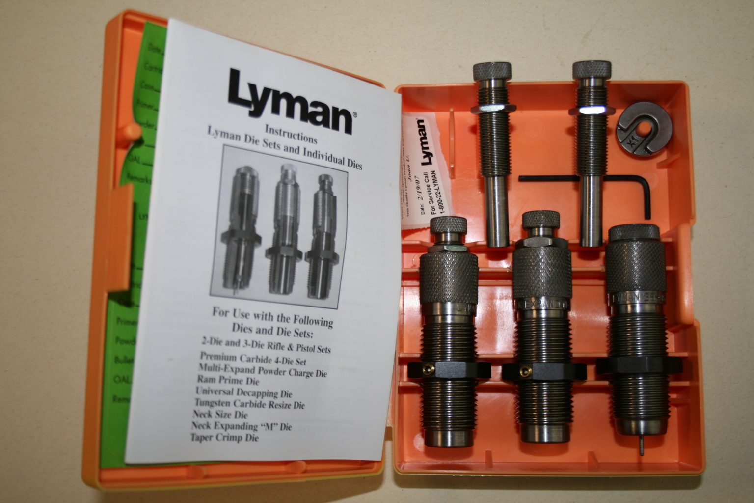 Kit D'outils De Rechargement De Munitions Lyman - Calibre 44-40 - Occasion En Bon état