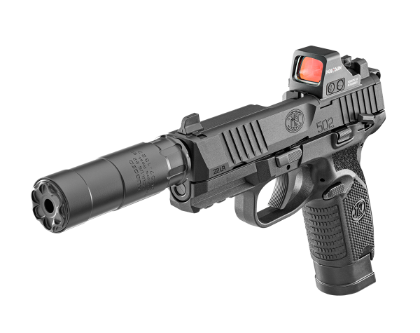 Pistolet Browning FN 502 Tactical NOIR Calibre 22lr – Image 2