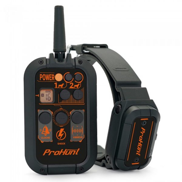 Collier de dressage pour chien PROHUNT -1000 M