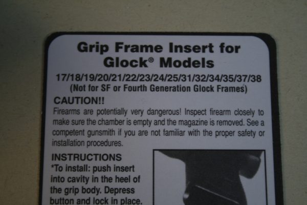 Plug pour pistolet Glock gen3 cal 9mm – Image 4