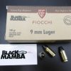Fiocchi  9X19  tronconique BLACK MAMBA 100 grs par 50