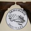 Plaquettes bois quadrillées avec logo pour pistolet Browning Buck Mark (ancien version)