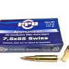 Munitions Partizan 7.5x55 SWISS 174 Grains FMJ BT – Image 2