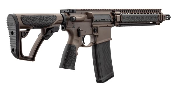 AR15 DANIEL DEFENSE MK18 canon court 10.3'' cal. 5.56 Mil Spec Brown – Image 2