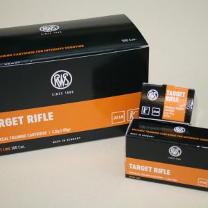 Munitions RWS Target Rifle 40 grains Cal 22lr x 50