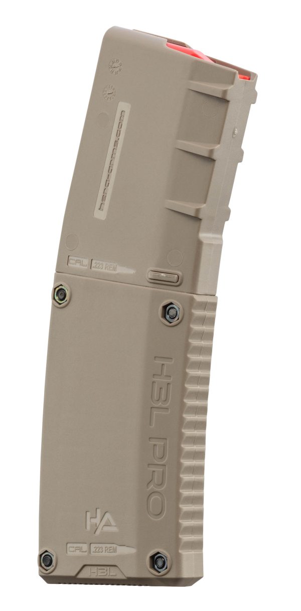 Chargeur 10 coups TAN modulable  type AR15 Hera Cal 5,56
