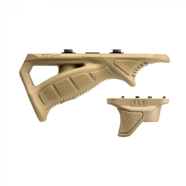 Poignée FAB PTK -M combo + repose pouce VTS pour rail M-LOK (FDE)