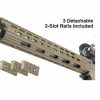 Garde main flottant Super Slim 13" Tan pour AR15 – Image 2
