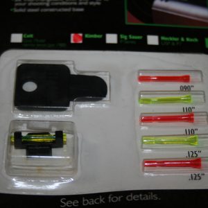 Guidon Fibre Optique Hi-Viz pour pistolet Kimber (HKB1001)