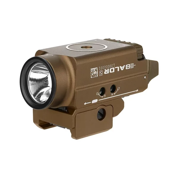 Olight Baldr S TAN- Lampe torche 800 lumens avec Laser Vert – Image 4