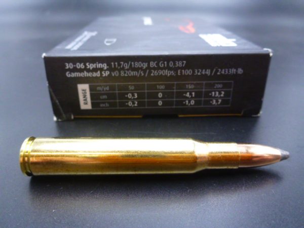 Munitions SAKO 30-06 GAMEHEAD 180 grs – Image 3