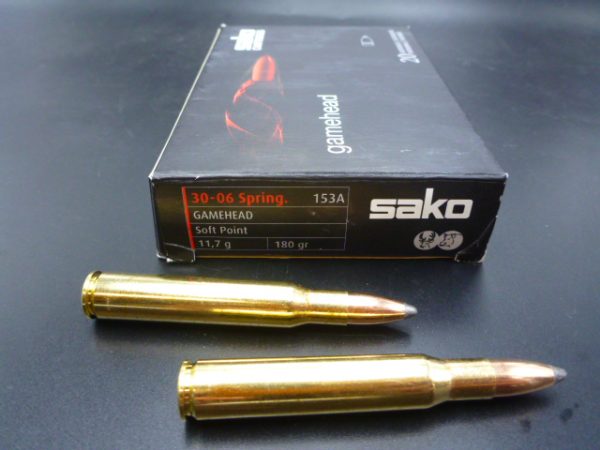 Munitions SAKO 30-06 GAMEHEAD 180 grs