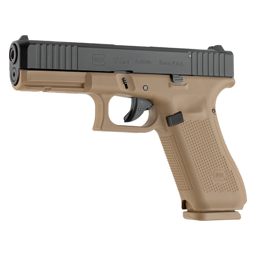 Pistolet alarme GLOCK 17 GEN5 Cal 9mm à blanc Coyote – Armurerie Douillet