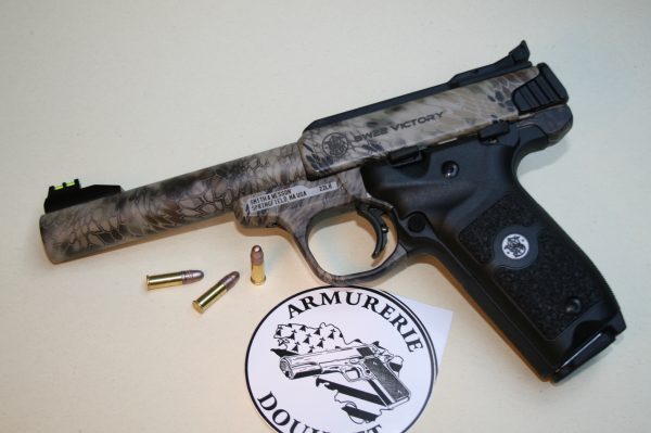 Smith Wesson 22 Victory Camo Kryptek  cal 22 lr