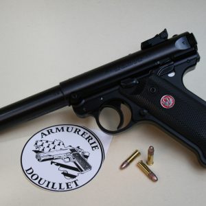 Pistolet Ruger Mark IV Target Bronzé Cal 22 Lr