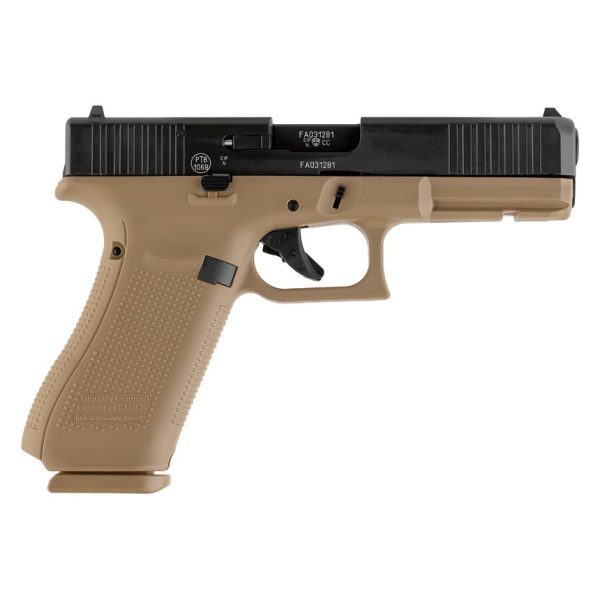 Pistolet alarme GLOCK 17 GEN5 Cal 9mm à blanc Coyote – Image 4