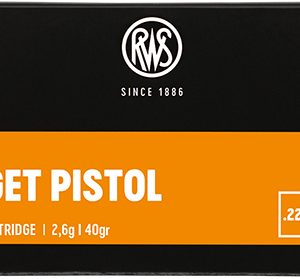 Munitions RWS Target pistol Cal 22 lr X500
