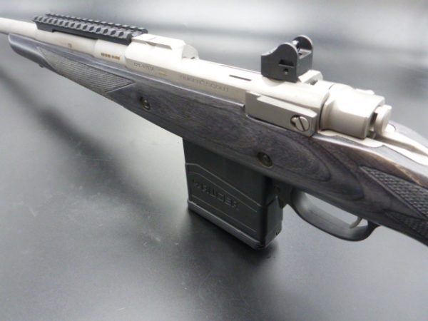 Ruger GUNSITE SCOUT KM77-GS Cal 308 canon 46 cm inox – Image 5