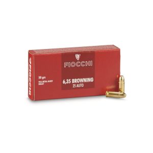 Fiocchi 6,35 Browning (25ACP) 50 grains FMJ par 50