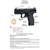 Pistolet WALTHER PDP PRO SD FULL SIZE OR canon 5,1″ Cal 9×19 – Image 8