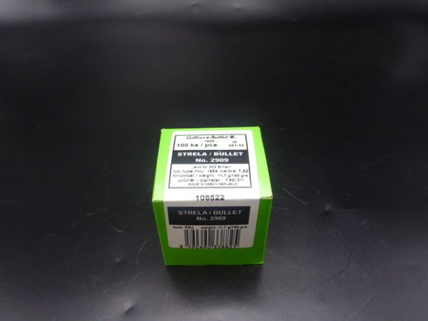Ogives Sellier Bellot Calibre 303 BRITISH FMJ 180 grains  x 100 (2909)