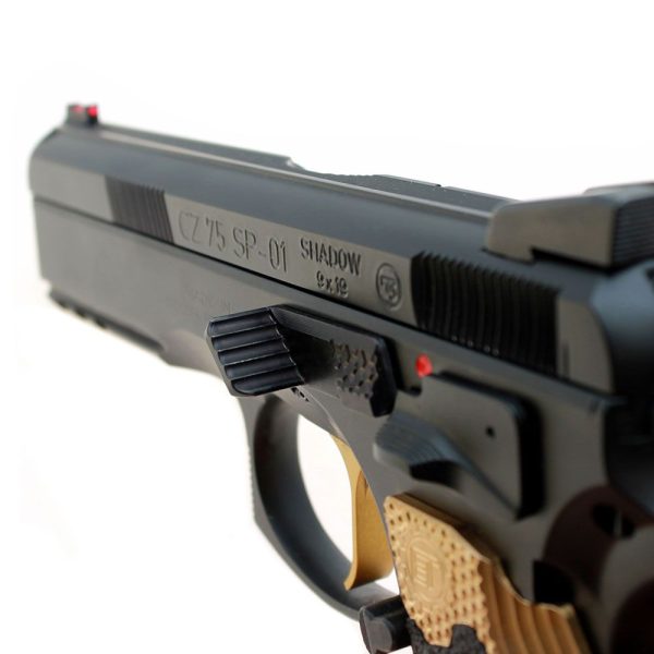 Arrêtoir de culasse avec repose pouce pour CZ 75 et shadow 1 – Image 2