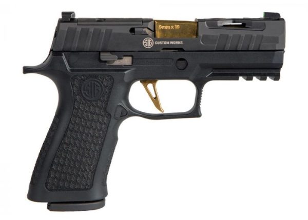 PISTOLET SIG SAUER P320 X-COMPACT SPECTRE GOLD 9MM – Image 5
