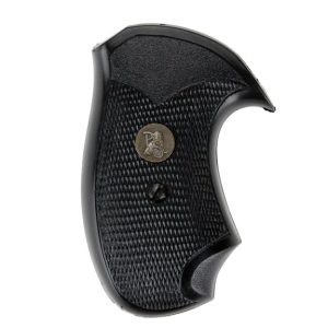 Plaquettes Pachmayr pour revolver Colt Cobra, Detective Special, Police Post, Special, Diamond Black (02515)