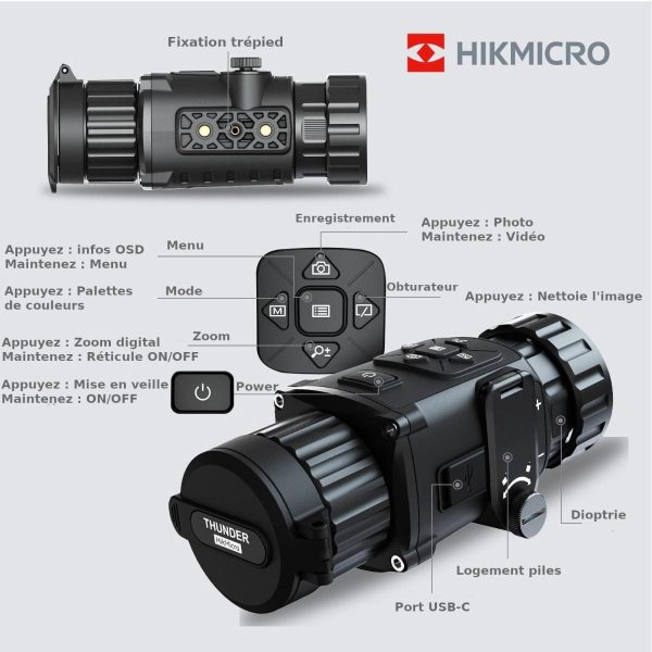 THUNDER PRO TH35C clip-on (module de tir à imagerie thermique) – Image 4