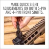 outil de réglage pour guidon AR15 (AR15 Front Sight Adjuster Tool) – Image 3