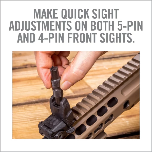 outil de réglage pour guidon AR15 (AR15 Front Sight Adjuster Tool) – Image 3