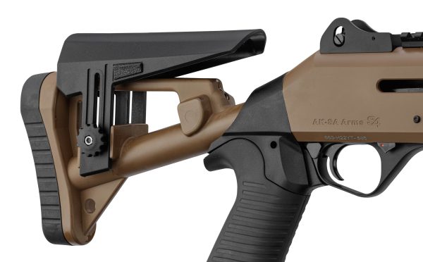 FUSIL SEMI AUTOMATIQUE AKSA ARMS S4-FX04 CAL 12/76 - TAN – Image 3