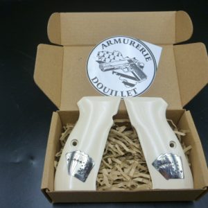 Plaquettes synthétique ivoire CZ 75-85-shadow 1 (CZ1-1)