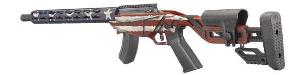 Carabine RUGER PRECISION RIMFIRE .22LR  18" "American Flag" – Image 3